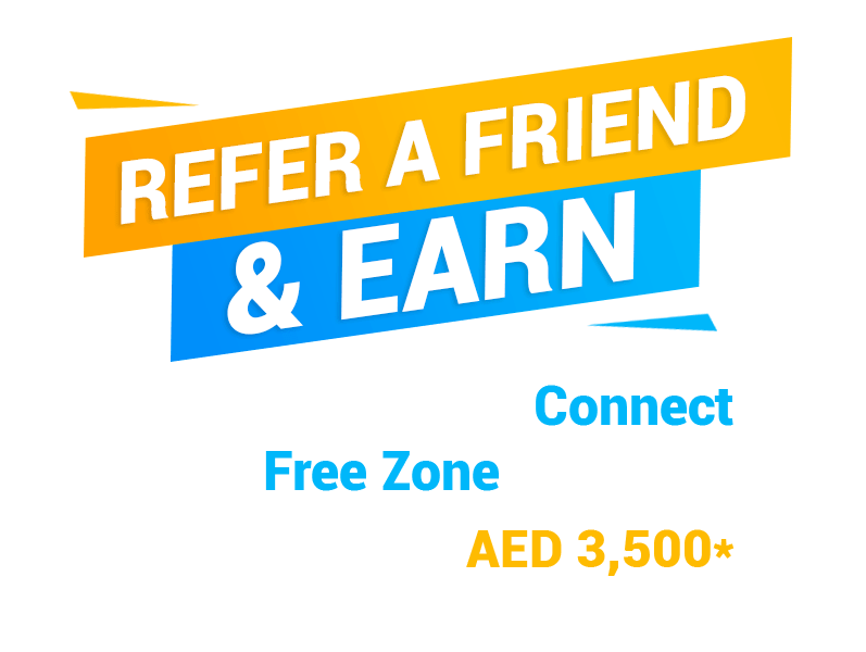 refer and earn with connect Free Zone