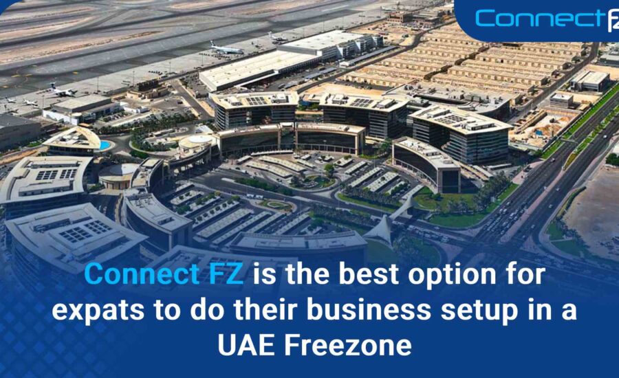 Connect FZ is the best option for expats to do their business setup in a UAE Freezone