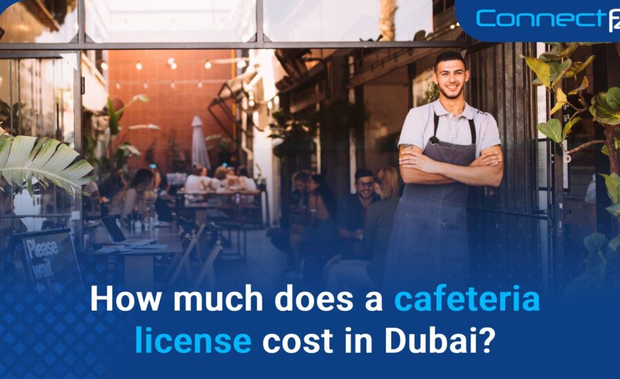 How much does a cafeteria license cost in Dubai?