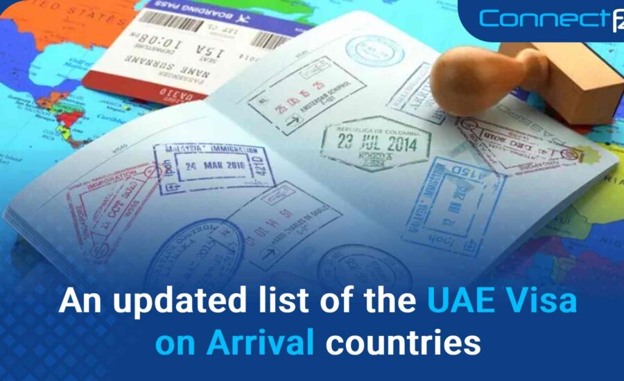 An updated list of the UAE Visa on Arrival countries