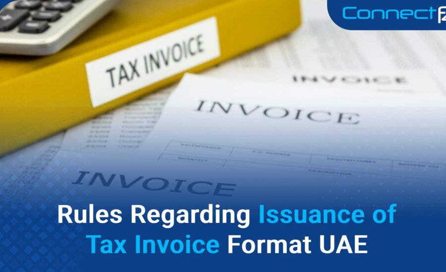 Rules regarding Issuance of Tax Invoice Format UAE