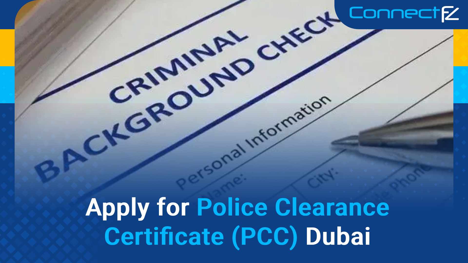 Police Clearance Certificate Dubai