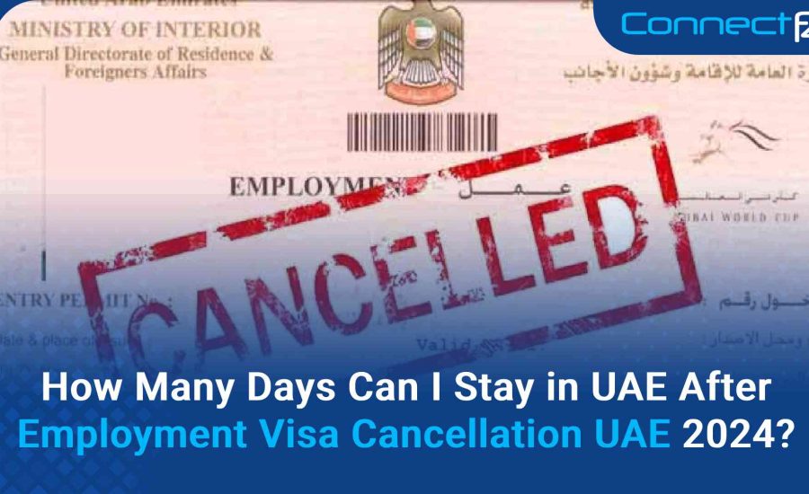 How Many Days Can I Stay in UAE After Employment Visa Cancellation UAE 2024?