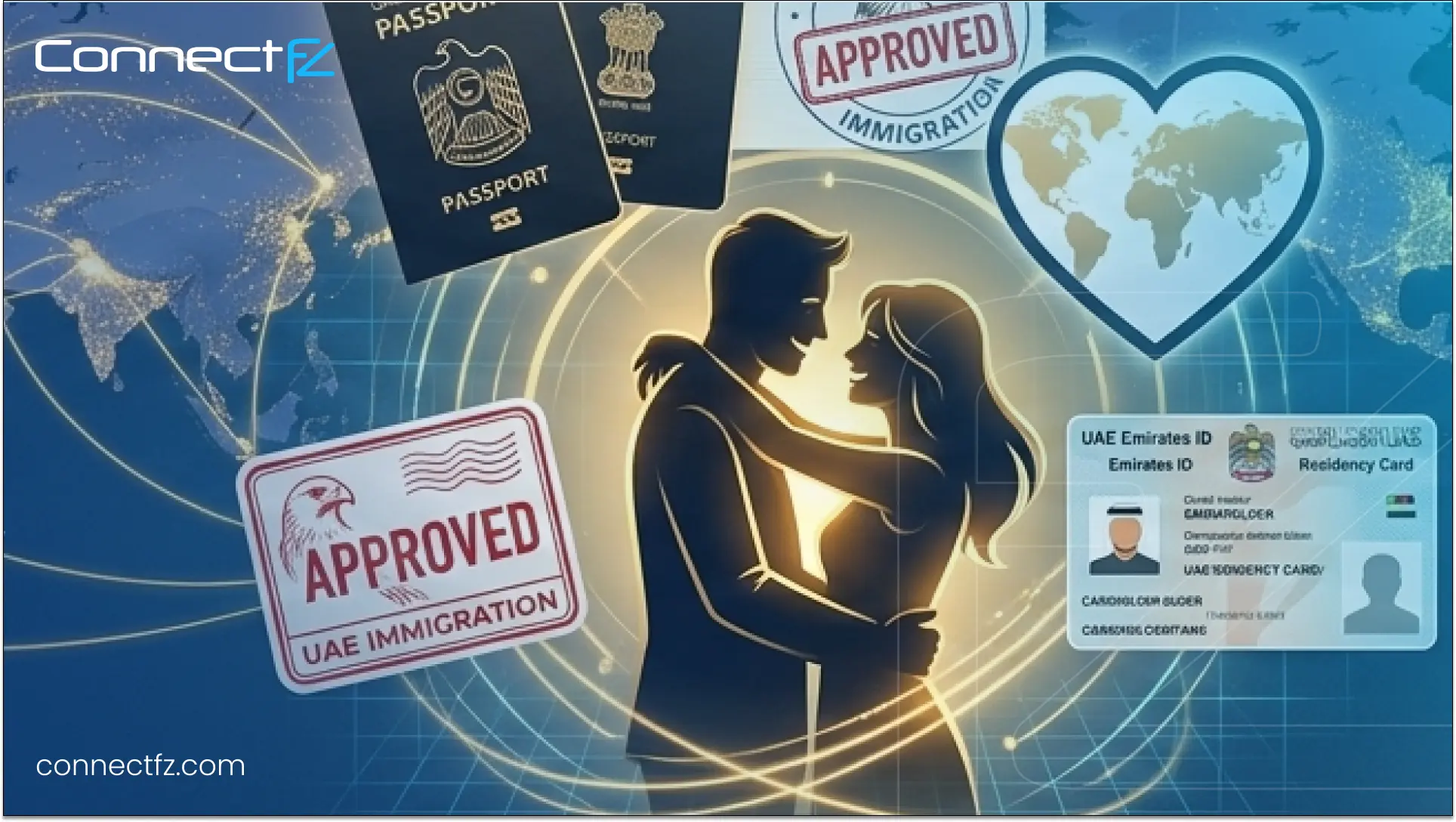 How to Get a Spouse Visa in UAE - blog featured image